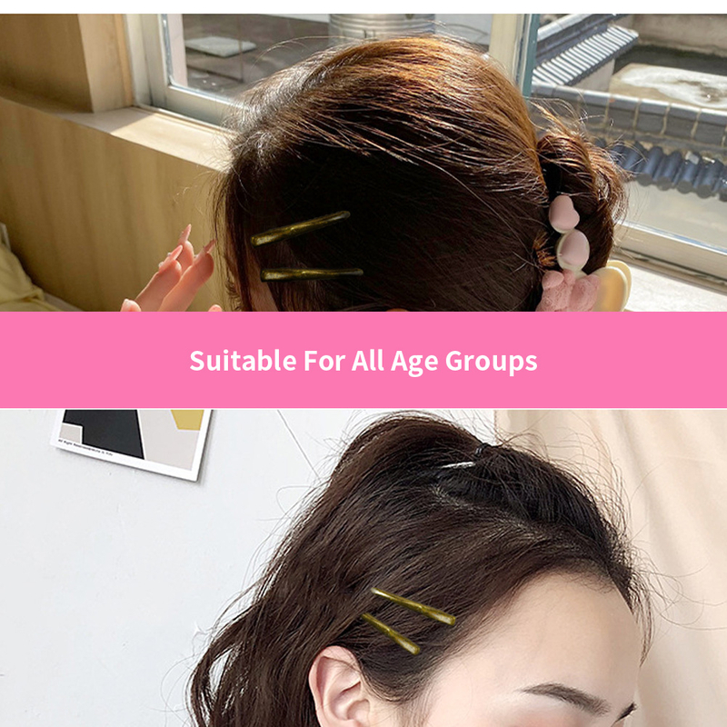 35mm Metal Crocodile Hair Pins for Hairdressing Salon