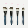 Dark Blue Nylon Hair Maquillage Soft Makeup Brush Set