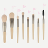 8PCS Portable Travel Makeup Brush Set