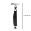 Metal Black Double-edged Manual Shaver