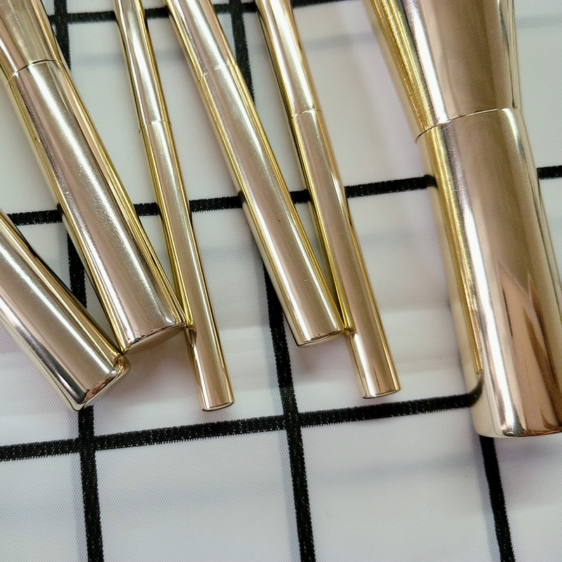 6 PCS Golden Makeup Brush Set
