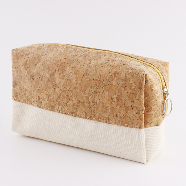 Natural Recycled Canvas Wash Bag