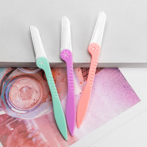 Folding Plastic Handle Derma Planer For Face
