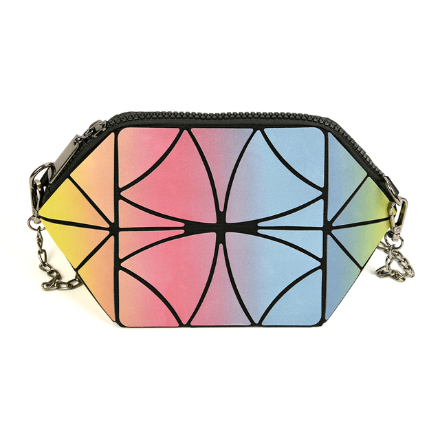 Geometric Holographic Cosmetic Pouch