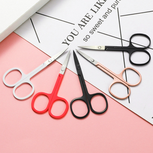 Pointed Head Curved Beauty Scissors