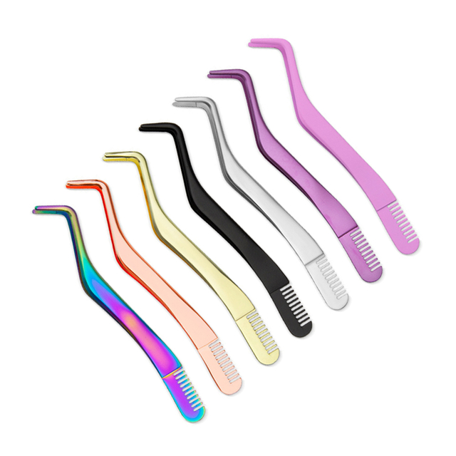 Fake Eyelash Tools With Comb