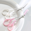Eyebrow Trimmer Scissors with Comb