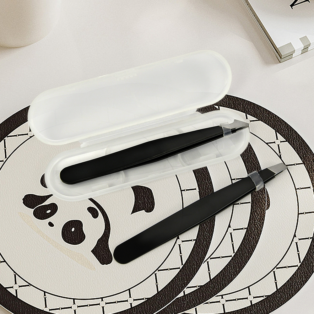 Eye Lash Applicator For Beginners Stainless Steel False Eyelash Tweezers Lash Applicator