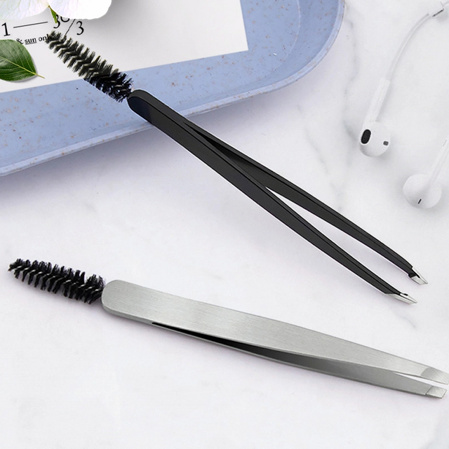 Double Head 2 in 1 Eyebrow Tweezers