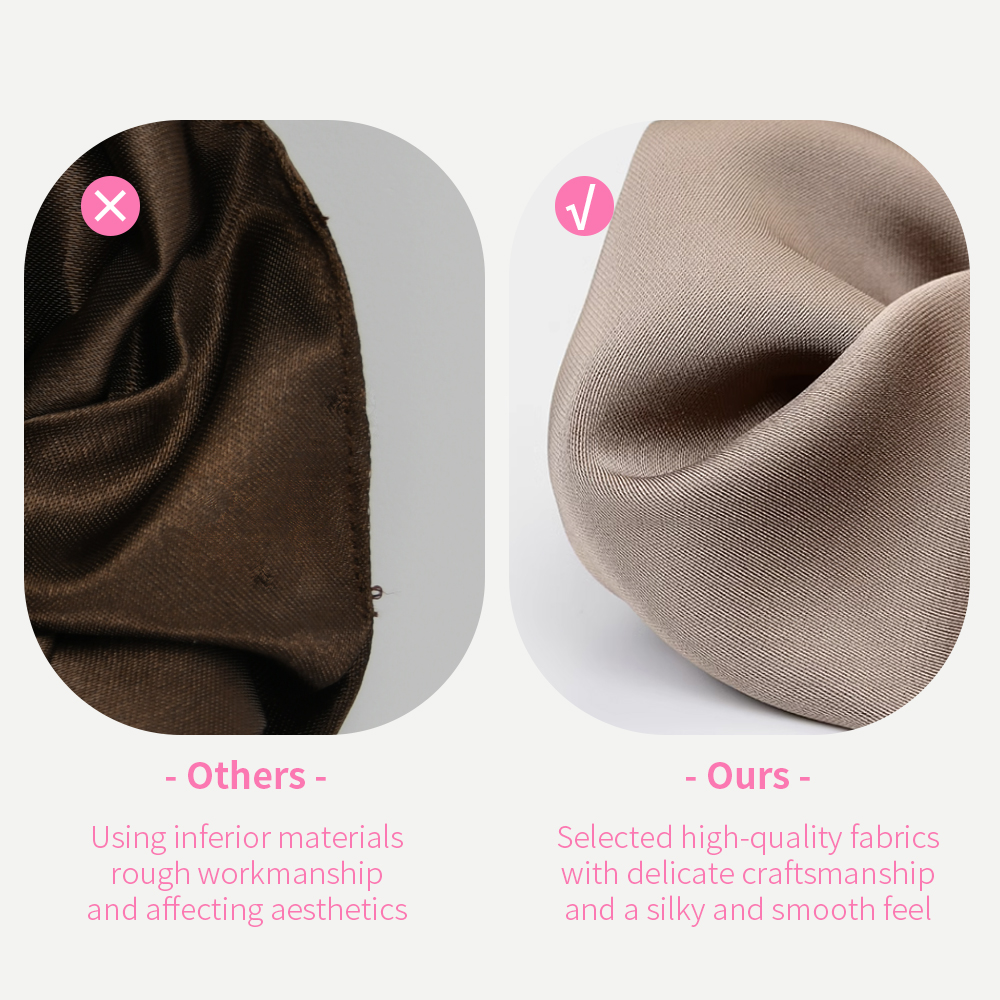 Soft Elastic Hair Ties Women Big Silk Satin Pastel Hair Band