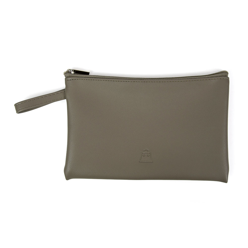 Lightweight Travel Leather Makeup Bag