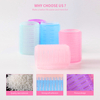 Plastic Hair Curlers With Elastic Hair Rollers Set