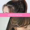 Heart Shaped Hair Clips For Lady Girl