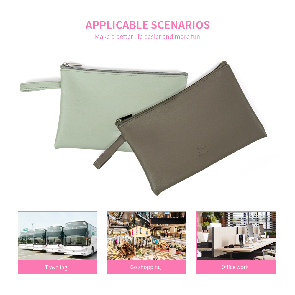 Zipper Travel Makeup Bag