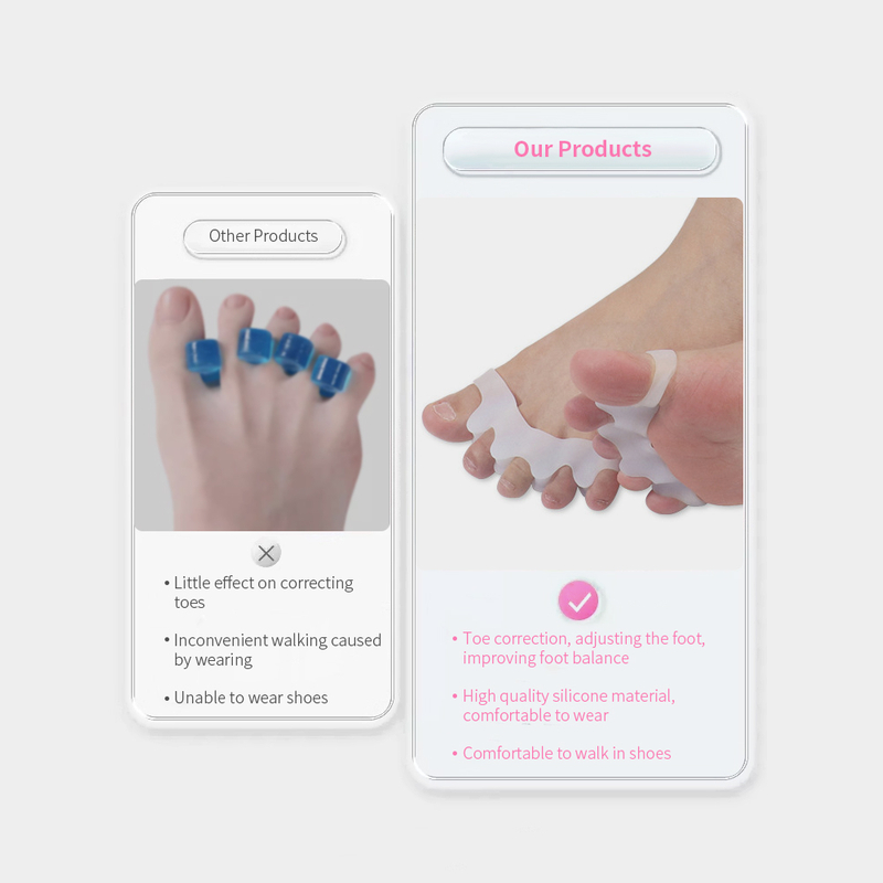 Silicone Five Toe Separator