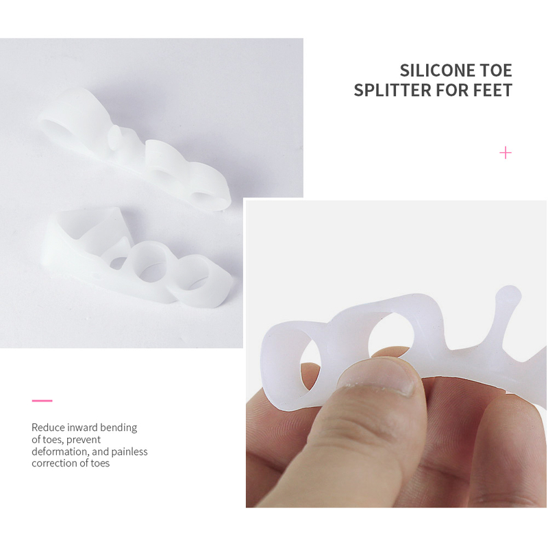 Silicone Toe Separator for Nail Art Salon