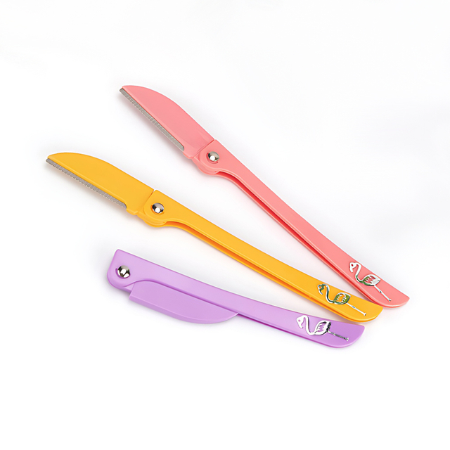 Safe Folding Facial Blades Eyebrow Trimmer