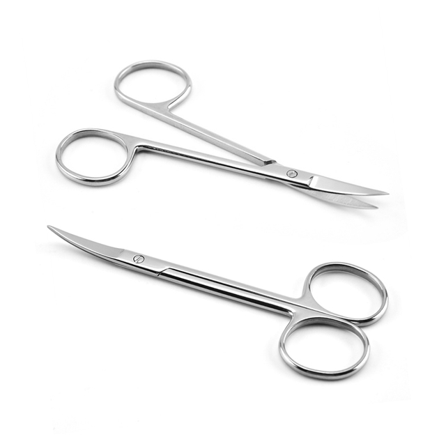Stainless Steel Nail Scissors Curved