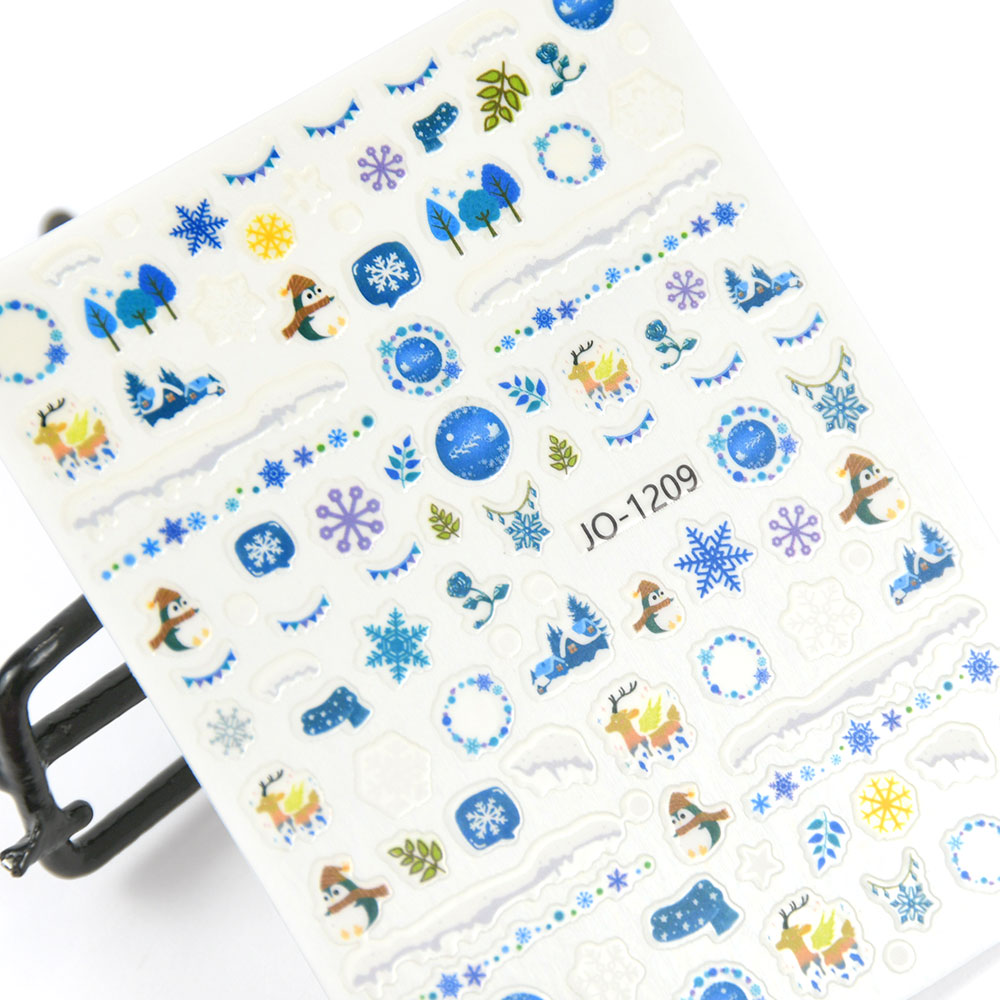 Classic Manicure Decoration 3D Nail Art Sticker