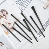 8Pcs Black Eyeliner Makeup Brush Set