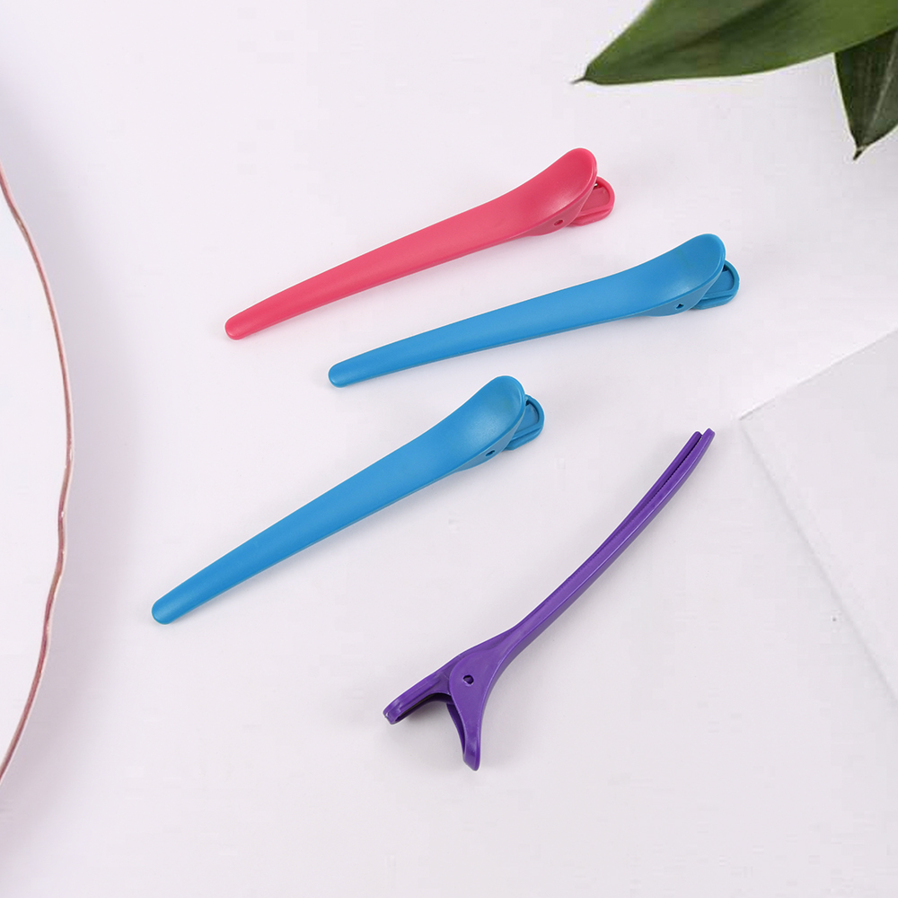 12cm Plastic Salon Hair Clips Duckbill Hair Pin