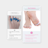 Silicone Toe Separator for Nail Art Salon