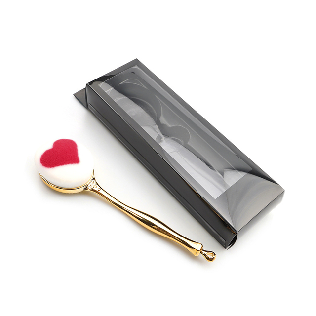Heart Shape Synthetic Fiber Makeup Brush