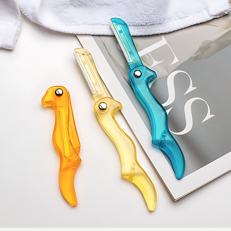 Folding Portable Dermaplaning Tools