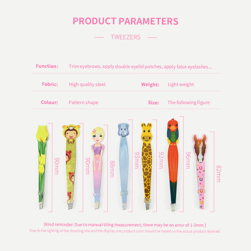 Animal Shape Beauty Eyebrow Tweezers