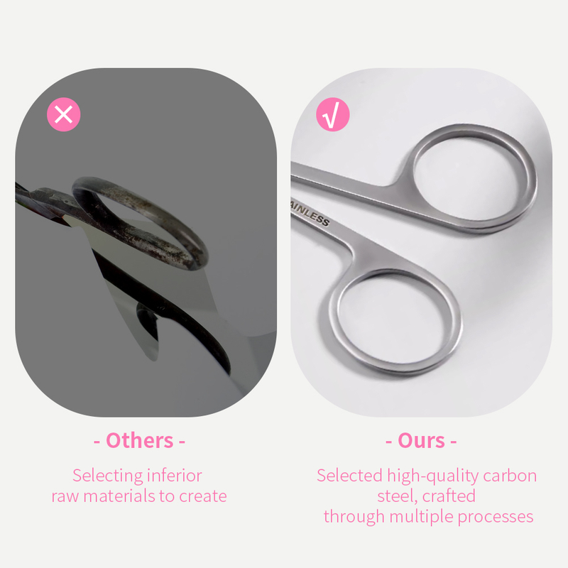 Stainless Steel Small Nose Hair Scissors