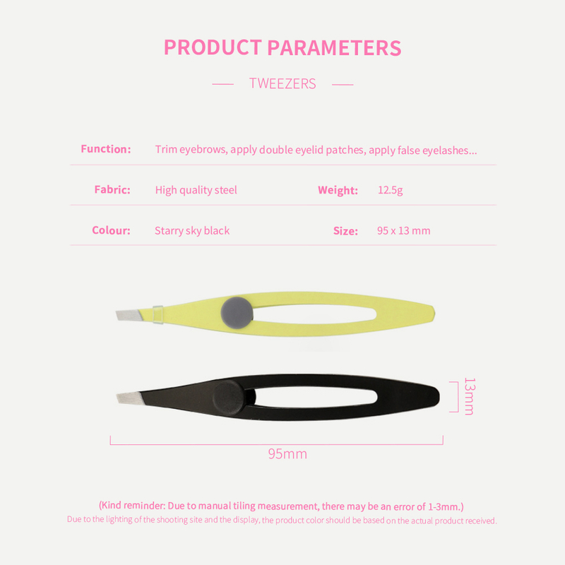 Ladies Eyebrow Tweezers Colorful