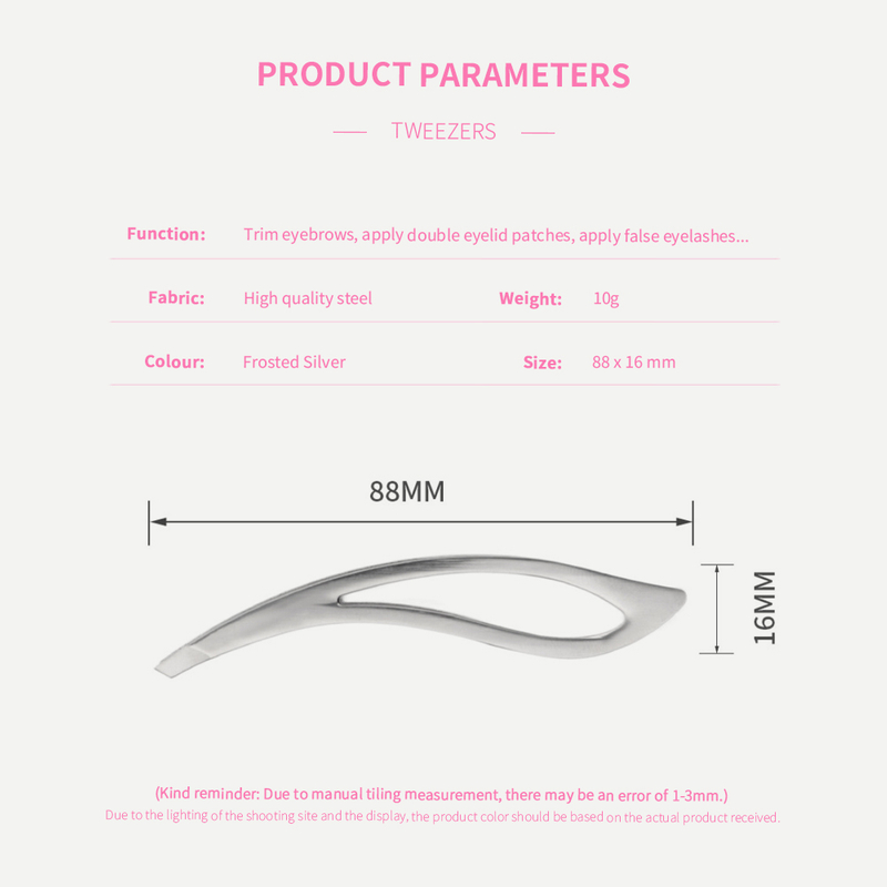 New Style Custom Color Eyebrow Tweezers