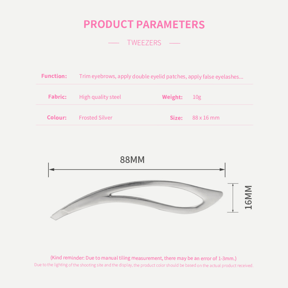 New Style Custom Color Eyebrow Tweezers
