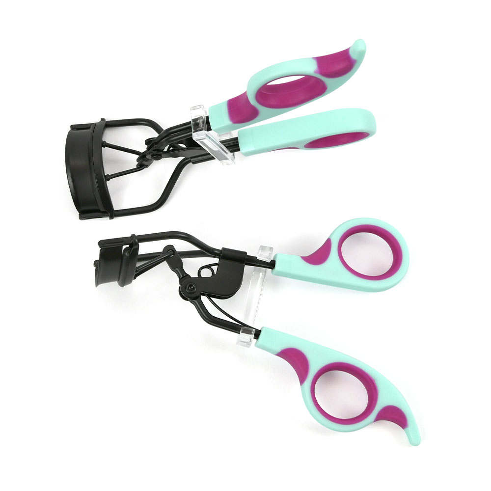 Colorful Plastic Rubber Handle Eyelash Curler