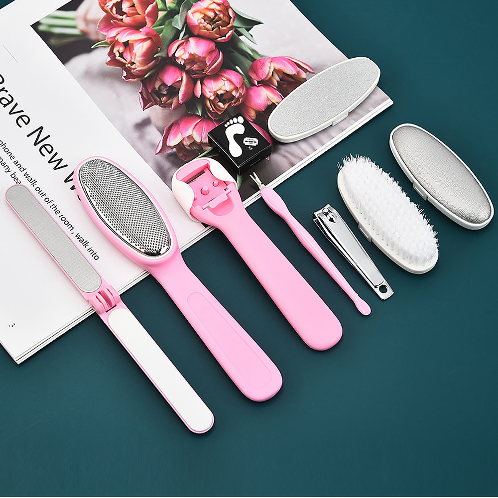 9PCS Pedicure Set Nail Clipper Set Dead Skin Plier Nail Art Tools Set Kits