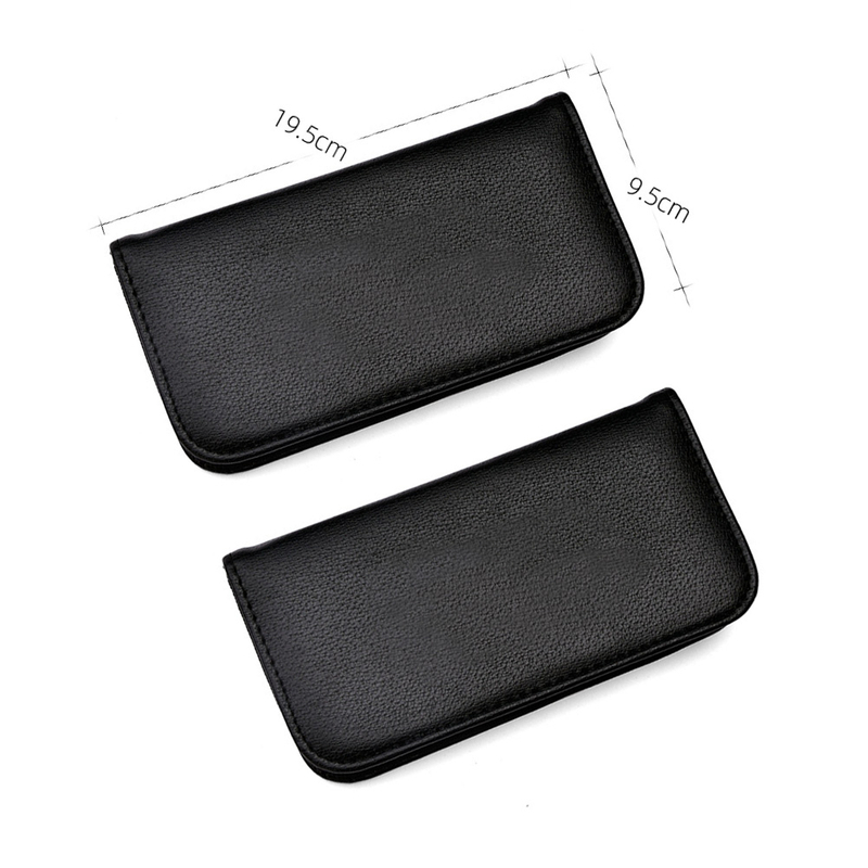 9Pcs black personal foot care grooming kit