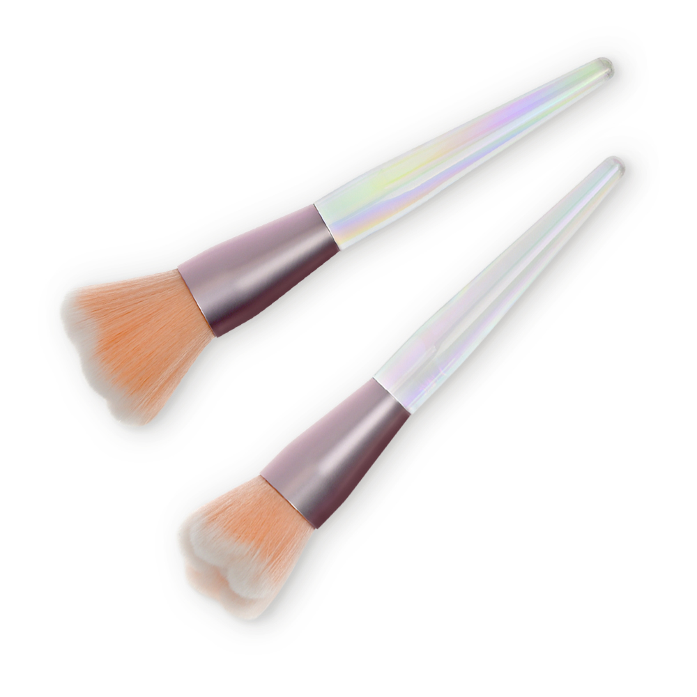 Electroplating Gradient Handle Makeup Brush