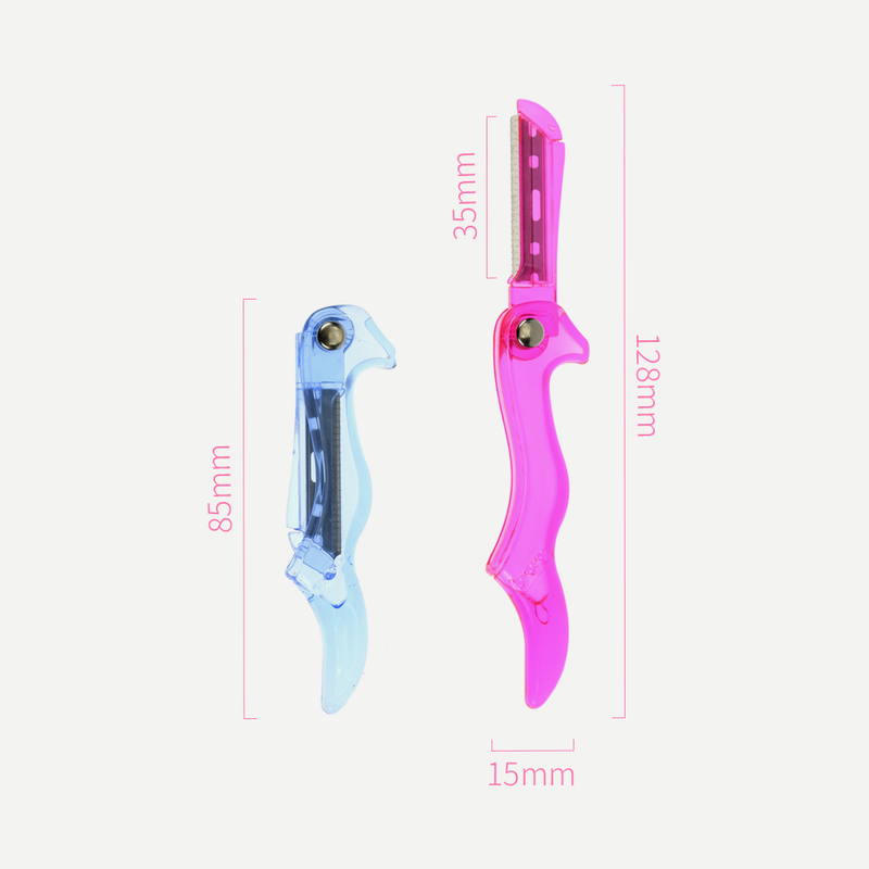 Folding Portable Dermaplaning Tools