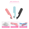 2 In 1 Folding Eyebrow Razor With Comb