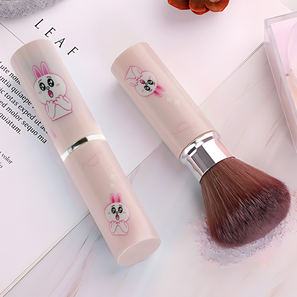 Retractable Cute Loose Powder Makeup Brush