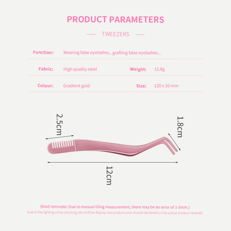 Fake Eyelash Tools With Comb