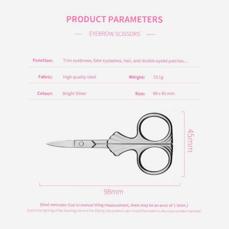 Vintage Antique Style Eyebrow Scissors