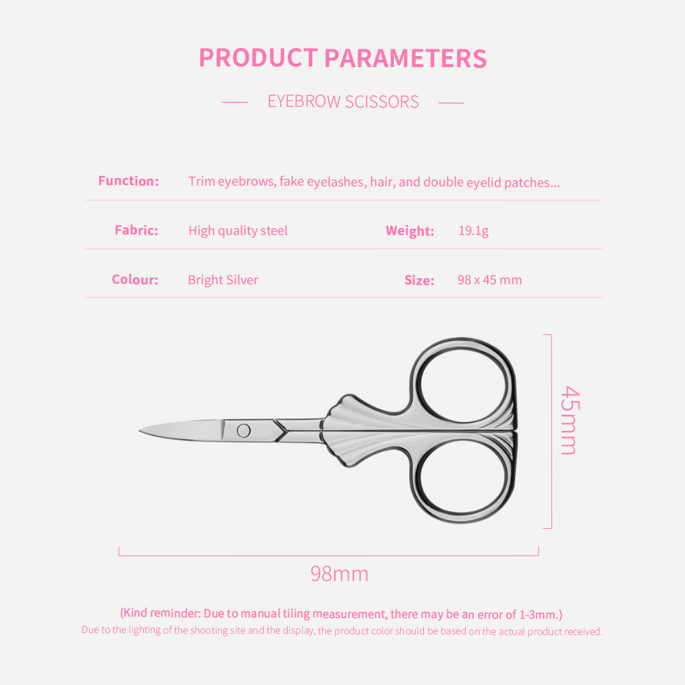 Vintage Antique Style Eyebrow Scissors