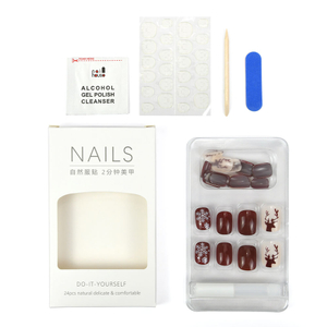 Reusable Luxury Acrylic False Nail Stickers