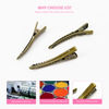 35mm Metal Crocodile Hair Pins for Hairdressing Salon