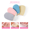Double Sided Flower Bath Exfoliating Mitt