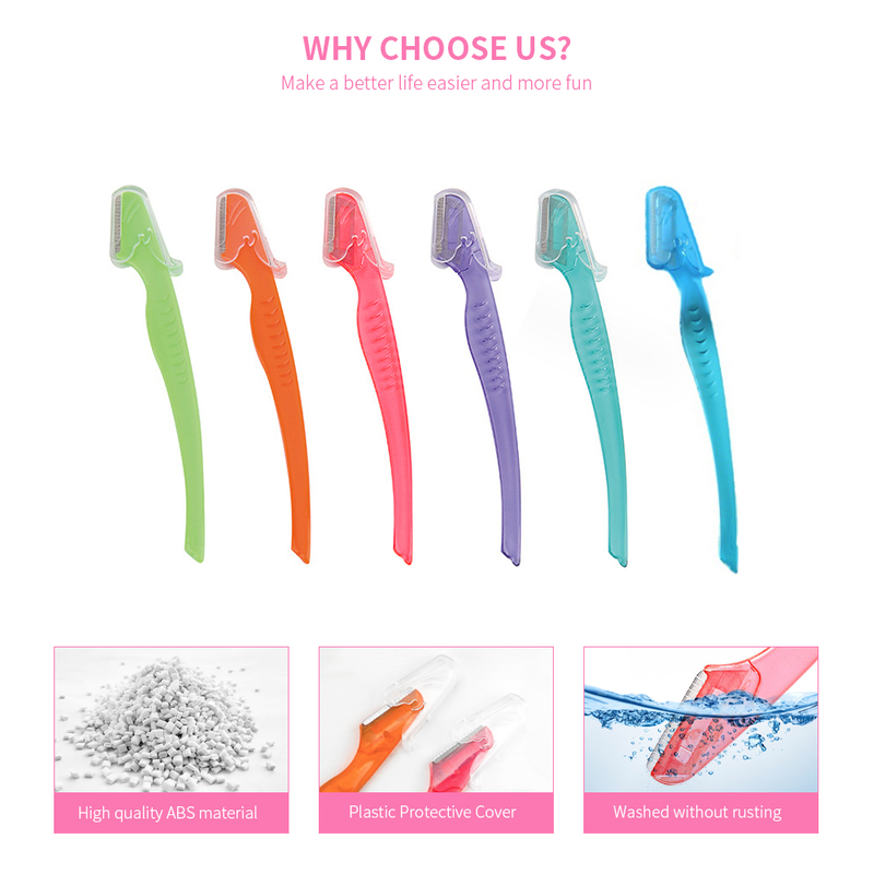 Professional Eyebrow Shaver with Precision Cover