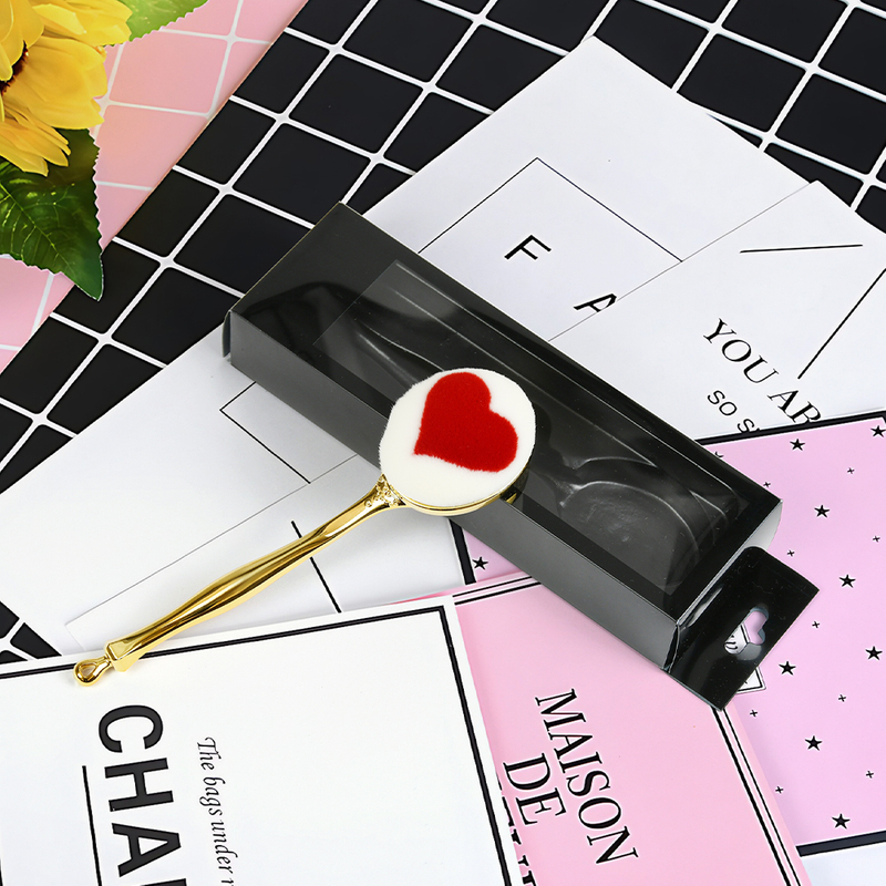 Heart Shape Synthetic Fiber Makeup Brush