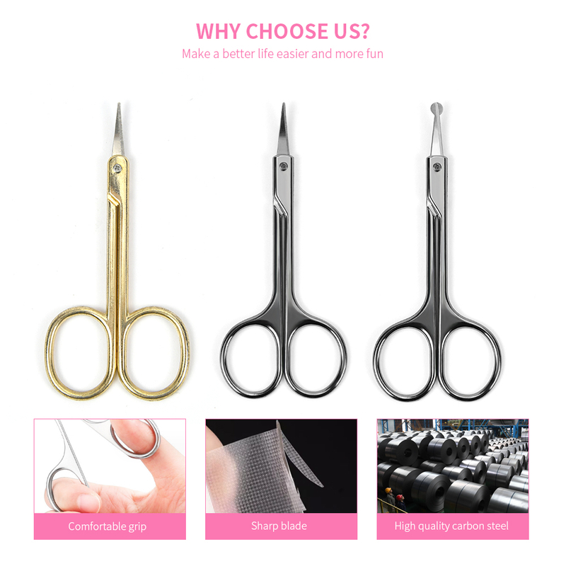 Fine Sharp Professional Makeup Scissors
