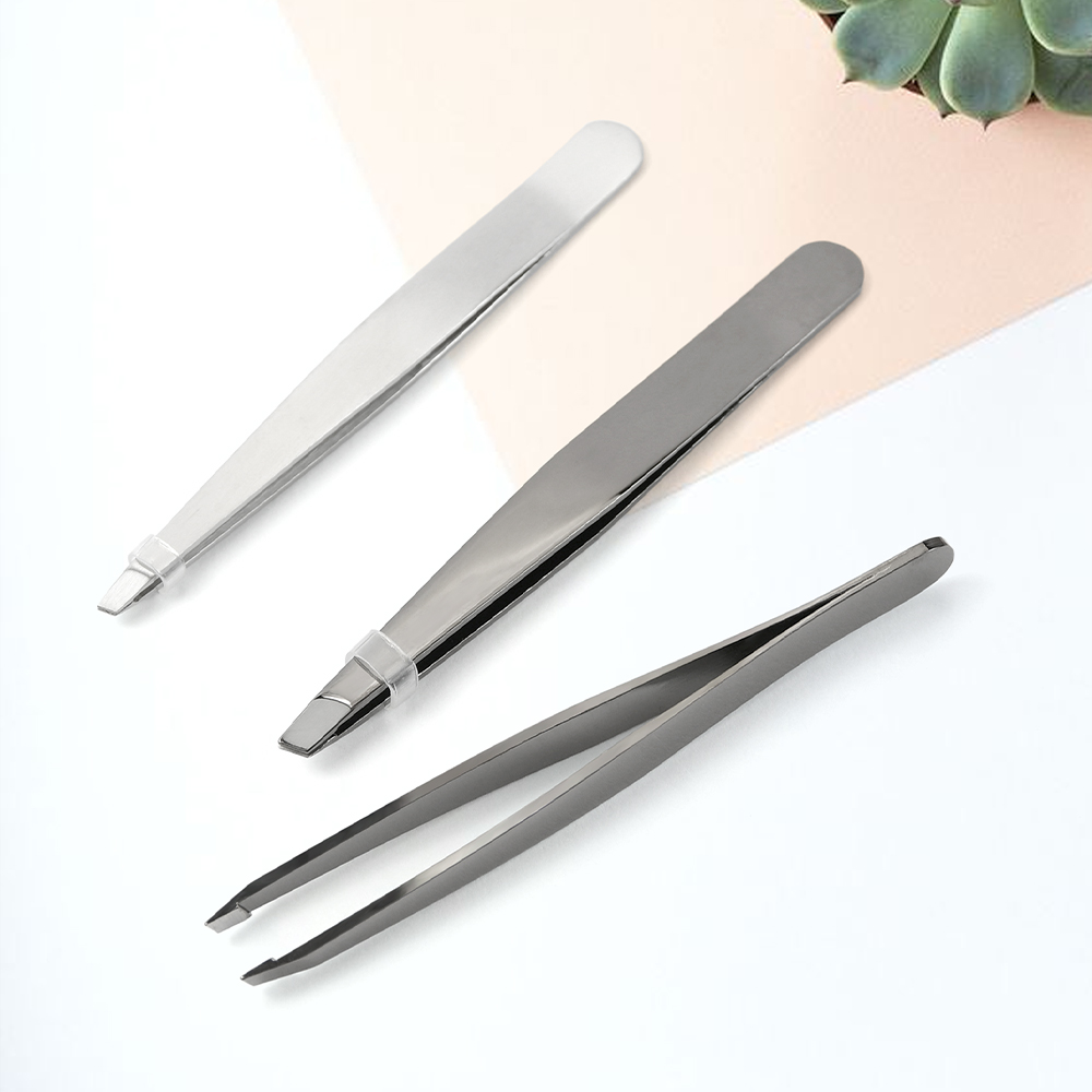 Multi-Purpose Tweezers Best Stainless Steel Sharp Tweezers for Professional Ingrown Hair Extraction Precise Eyebrow